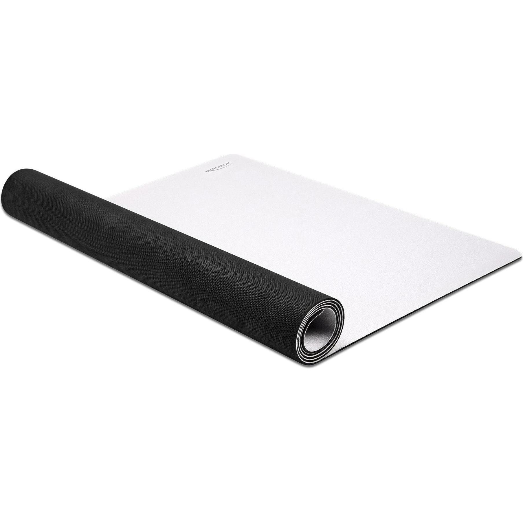 Delock Soft (Wide), Mausmatte, Weiss