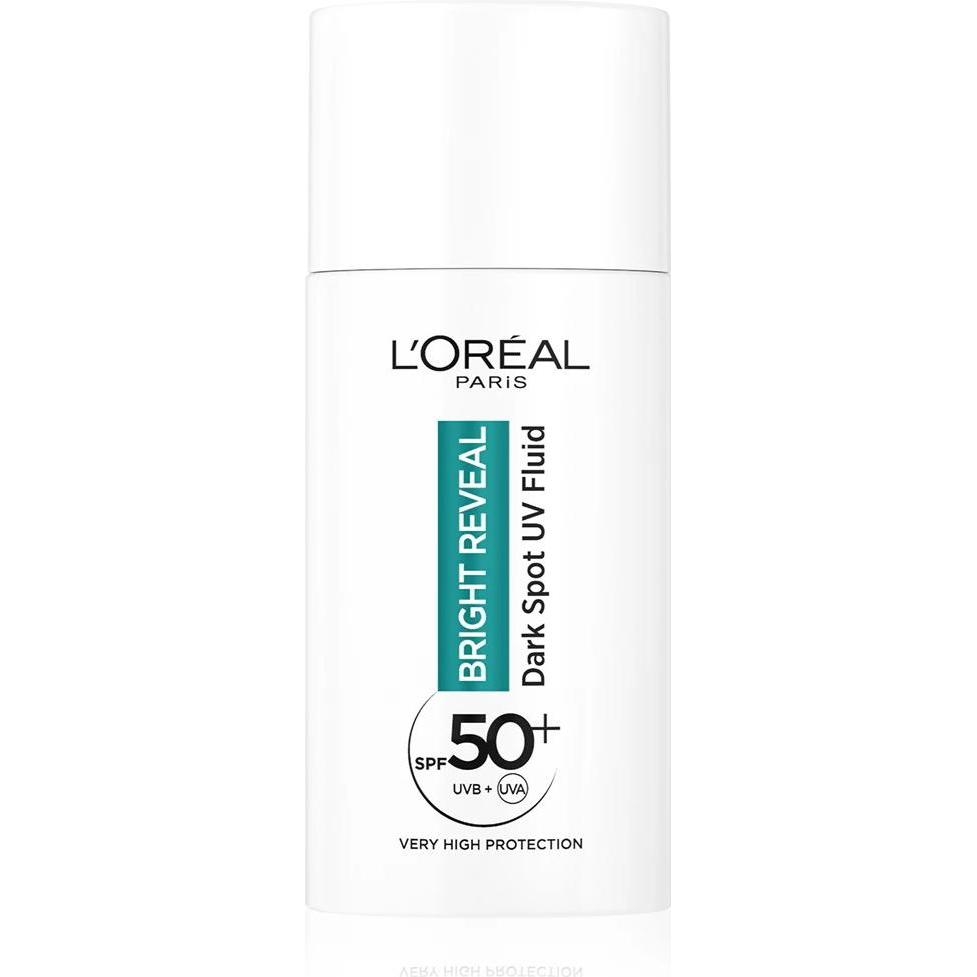 L'oréal Paris , Siero Viso, L'oreal Revitalift Clinical Brightening Moisturiser Vitamin C* Spf50+ Face Fluid 50Ml (50 Ml)