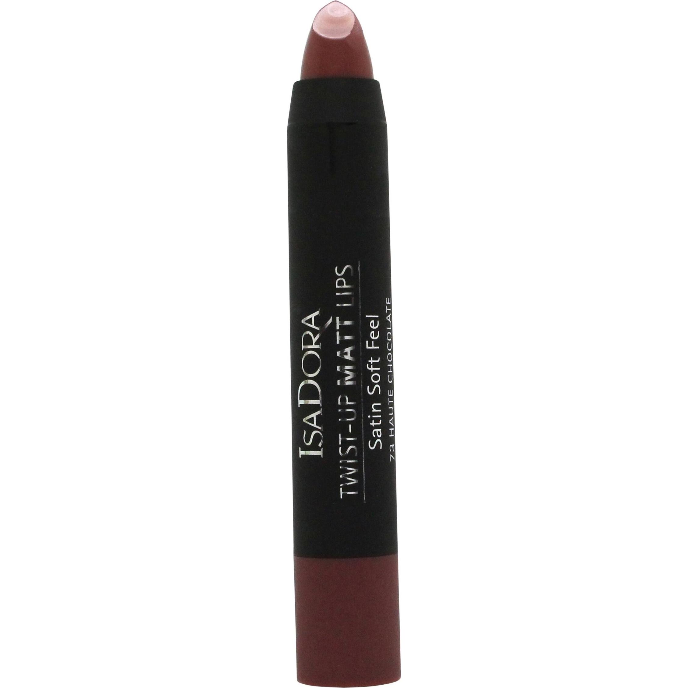 Thumbnail - Isadora, Lippenstift + Lipgloss, Twist-Up Matt Lips Lipstick 3.3g - 73 Haute Chocolate (73 Haute Chocolate)
