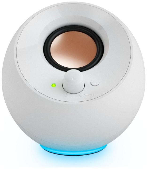Produktbild Creative Lautsprecher Pebble SE RGB Stereo, weiss