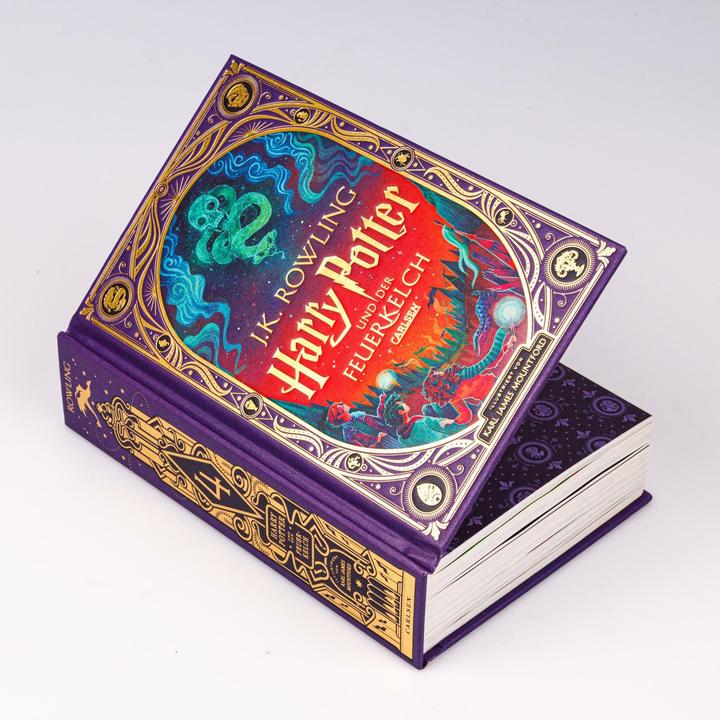 Produktbild Harry Potter und der Feuerkelch (Papierkunst-Edition mit 3D-Aufklapp-Elementen 4) (Deutsch, J.K. Rowling, 2025)