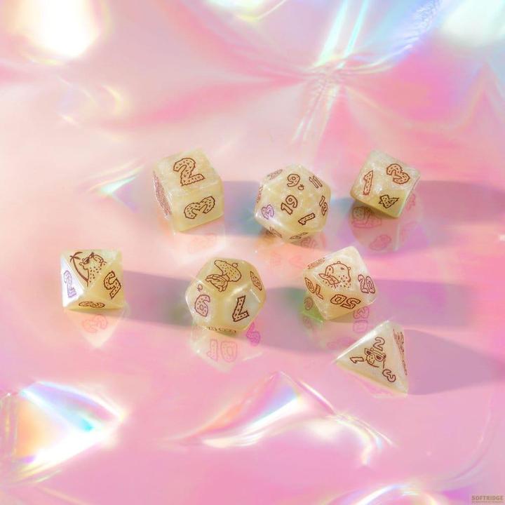 Produktbild Q Workshop Capybara Dice Set: Sleepie