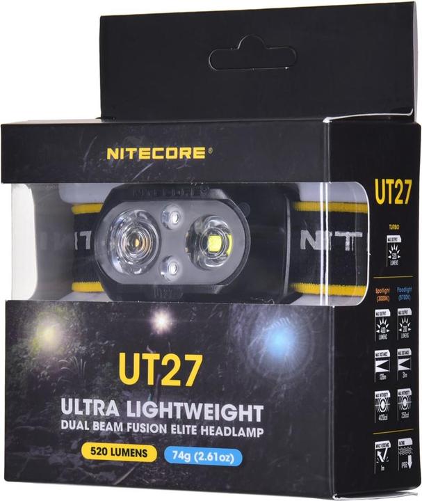 Produktbild Nitecore Taschenlampe czolowa TOGO Taschenlampe UT27 Pro (520 lm)