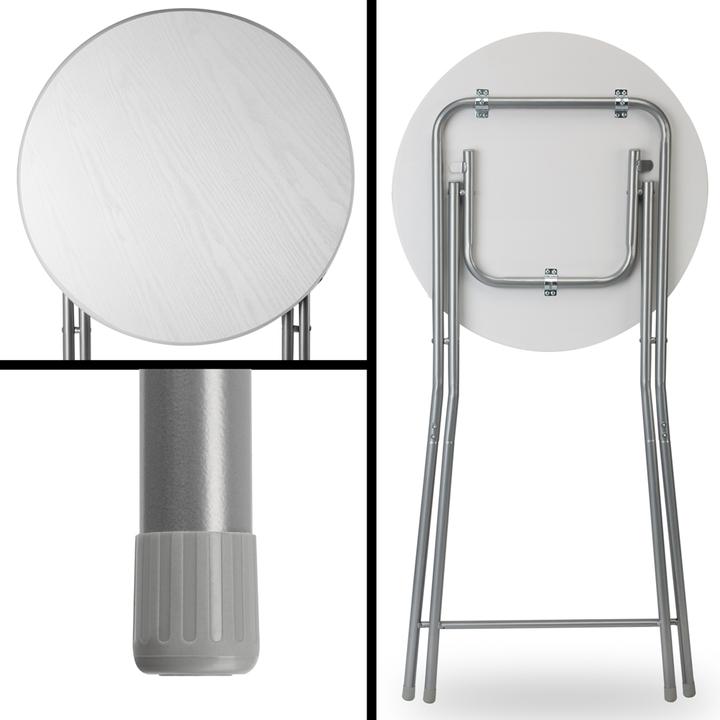 Produktbild Casaria Stehtisch 2er Set (60 x 60 x 110.5 cm)