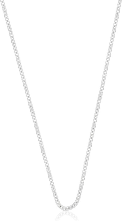 Immagine prodotto Muau Ancora rotonda (Oro bianco 750/18 carati, 60 cm)