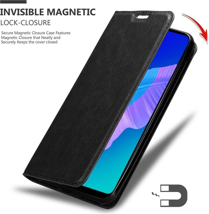Produktbild Cadorabo Book Invisible Magnet Cover (Huawei P40 Lite E)