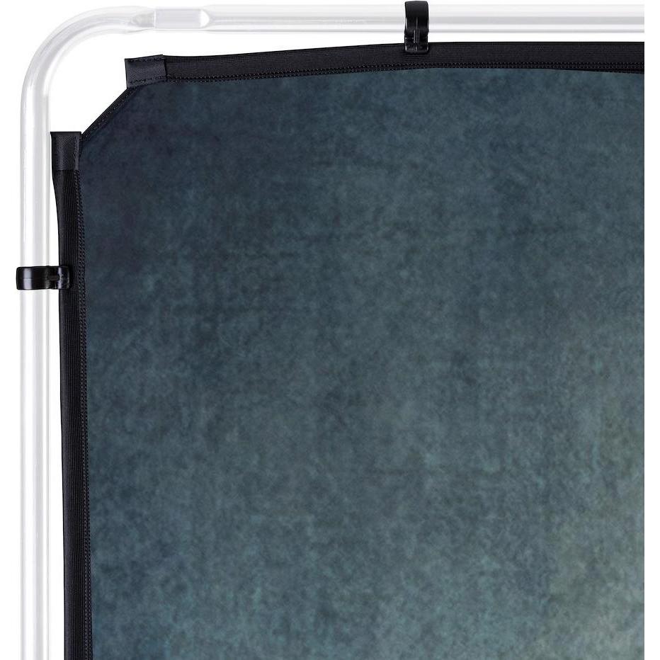 Manfrotto Ezy Frame Vintage Cover, Sage 2 x 2.3m (200 cm, 230 cm), Hintergrundsystem, Grau