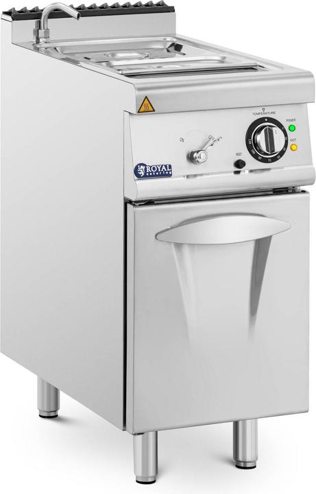 Produktbild Royal Catering Bain-Marie mit Unterschrank Warmhaltebehälter Speisenwärmer GN 1/2 + GN 1/3