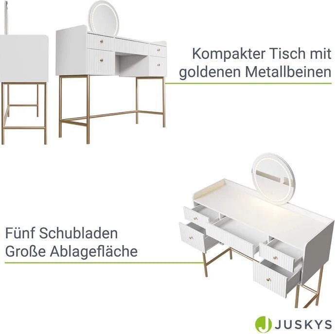 Image du produit Juskys Samira (115 x 40 x 137 cm)
