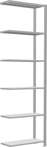 Actual product image Schulte Lagertechnik MULTIplus250 boltless bay system with cross brace