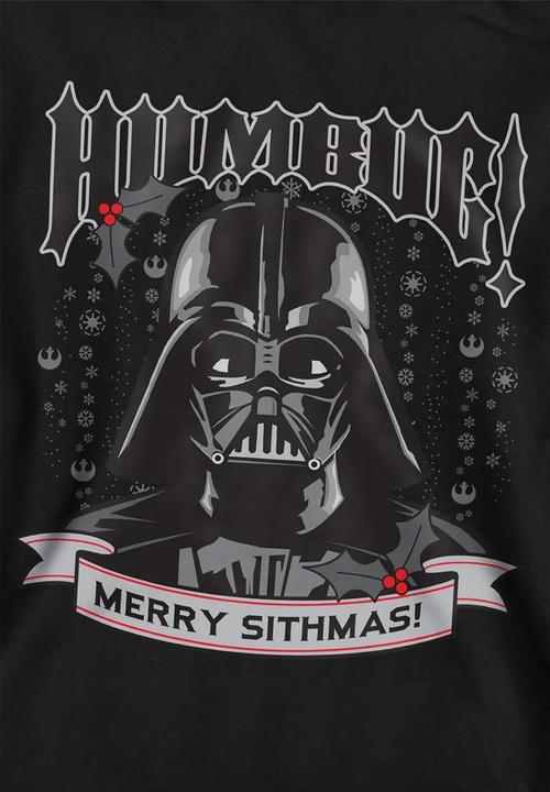 Produktbild Star Wars Humbug Merry Sithmas! Kapuzenpullover weihnachtliches Design (128)