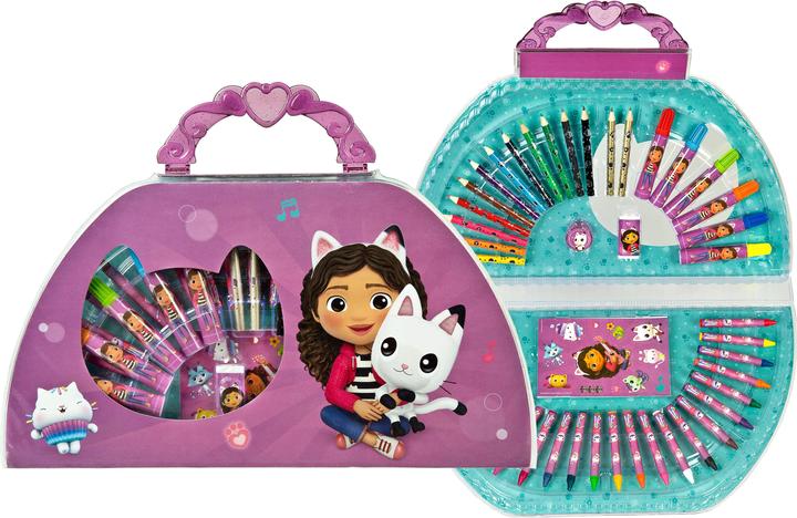 Gabby's Dollhouse Kleurkoffer 51 dlg.