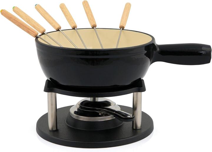 BBQ-Toro Set de caquelons à fondue (Fondue bourguignonne, Fondue au fromage, Fondue chinoise, Fondue au chocolat)