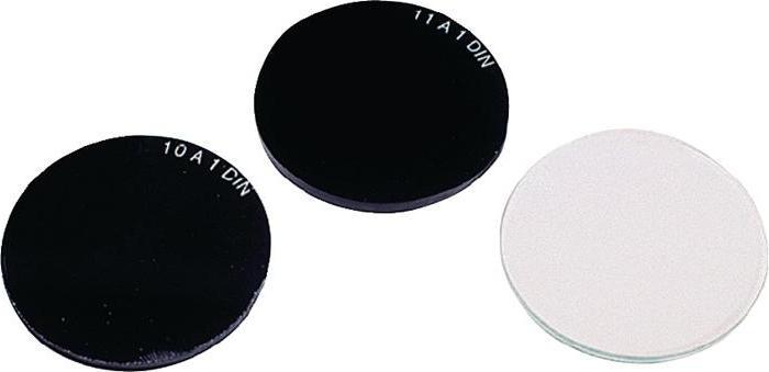 HP Autozubehör Replacement panes clear glass shatterproof suitable for 4000 370 106, 4000 370 120 (Hearing protection replacement pads)