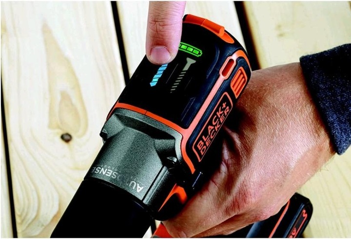Immagine prodotto Black & Decker Top-Line 18V Li Autosense (Batteria ricaricabile)