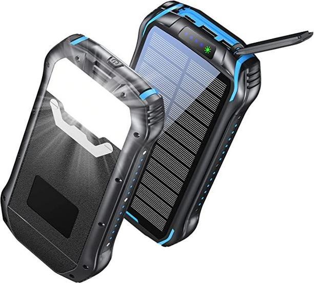 Produktbild PhoneLook Solar Power Bank i26s 26800mAh portable Fast Charging LED IP66 Ultra Capacity (26800 mAh)