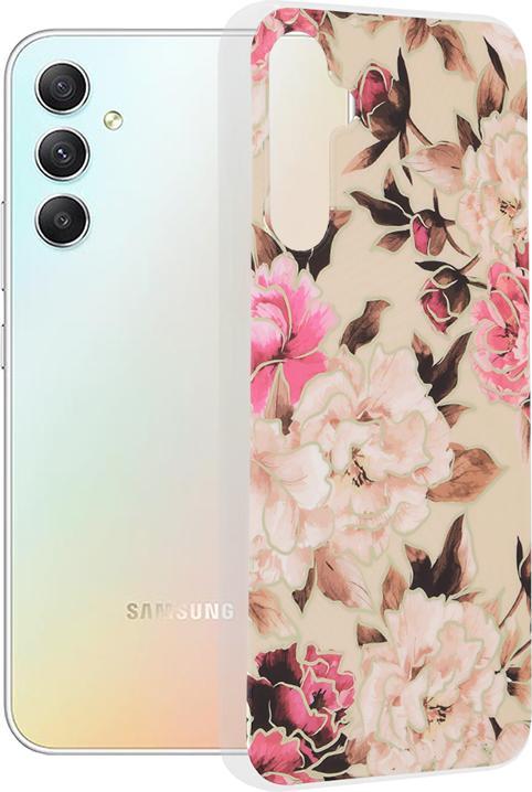 Actual product image Techsuit - Marble Series - Samsung Galaxy A34 5G - Mary Berry Nude (Samsung Galaxy A34 5G)