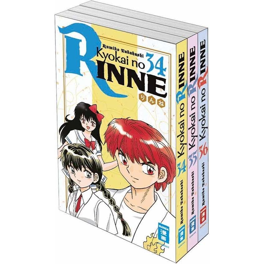 Kyokai no RINNE Bundle 34-36, Belletristik von Rumiko Takahashi, Sakura Ilgert