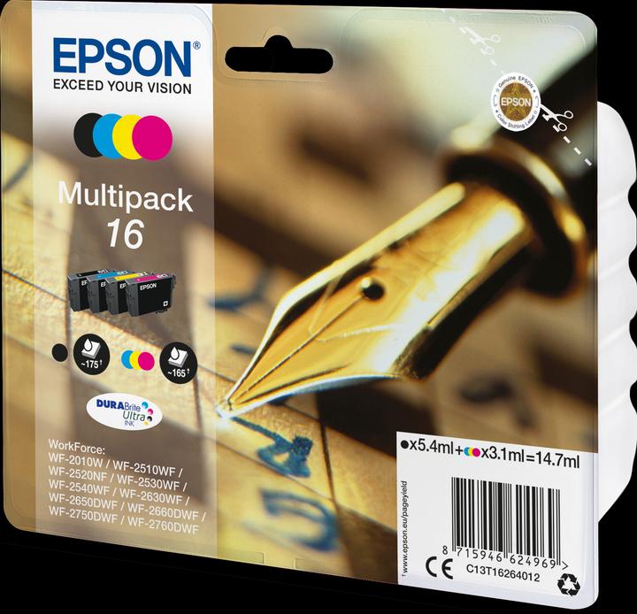 Produktbild Epson 16 DuraBrite Ultra (M, C, Y, BK)