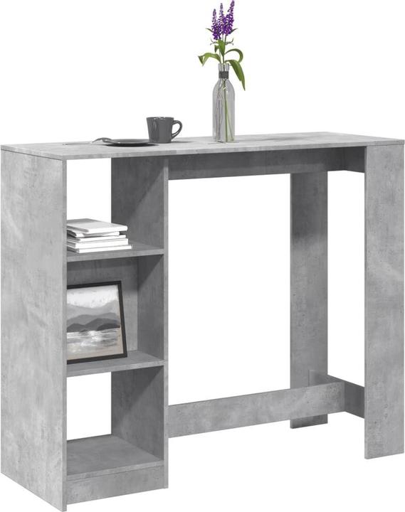 Immagine prodotto vidaXL Tavolo da bar con ripiano