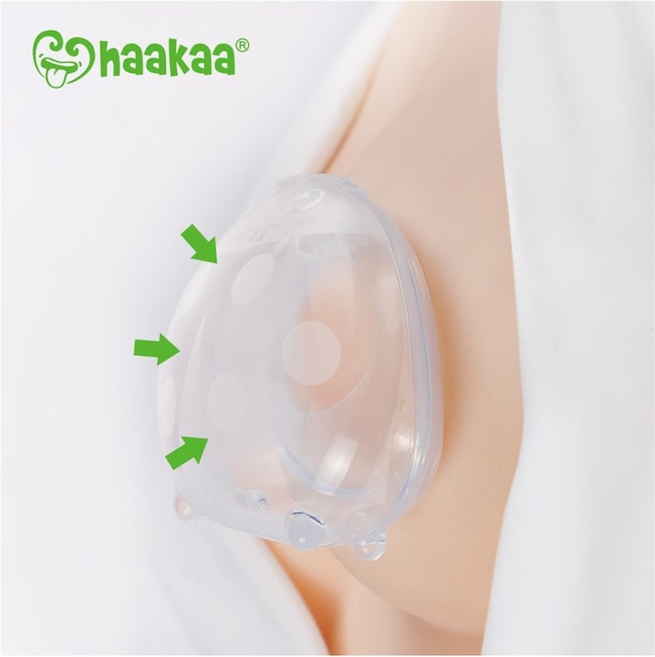 Actual product image Haakaa Milk Collector 2pcs 75ml