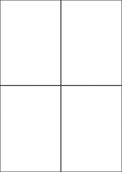 Nährwerte und Zutaten Avery Postkarten (170 g/m², A4, 25 Stk.)