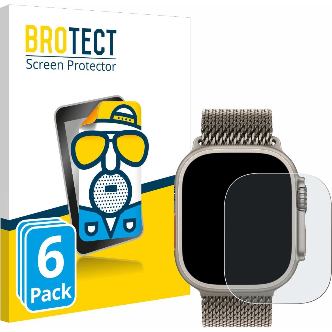 BROTECT Pellicola Opaca, Pellicola protettiva per smartwatch, Grigio