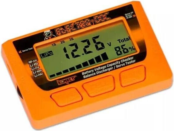 Konect Tester per batteria e servo 1-8S LiPo