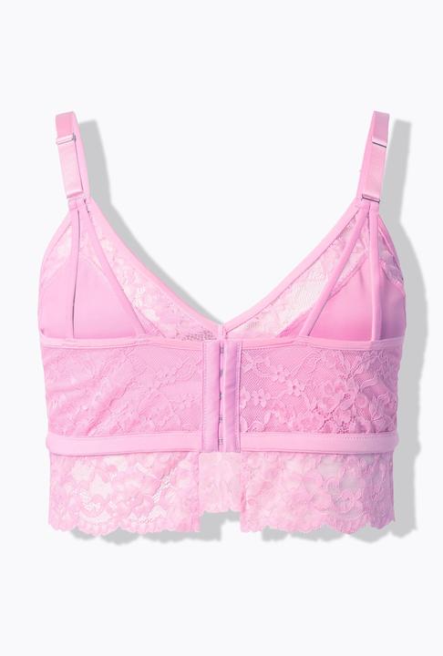 Produktbild TruYou Bralette, Satin, transparente Spitze, Cup A - D (85 D)
