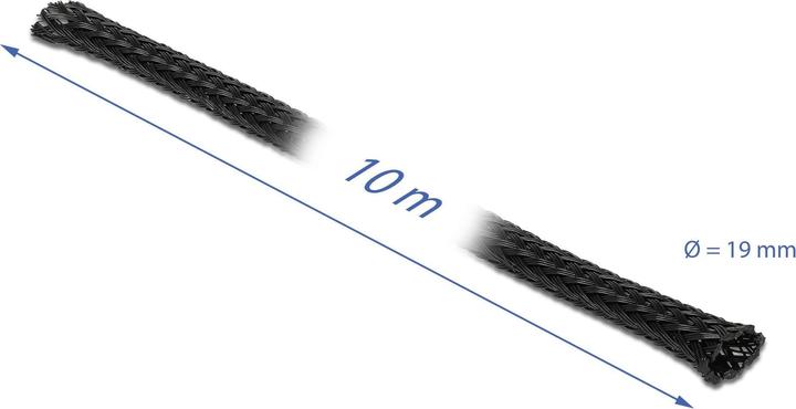 Actual product image Delock Cable conduit 10mx19mm, expandable 10mx19mm (Cable conduit, 1000 cm)