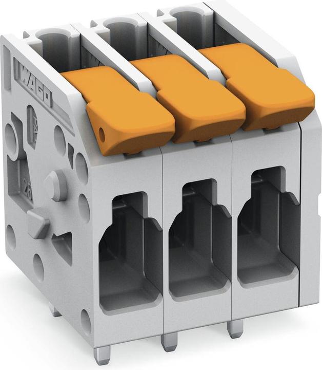 Actual product image Wago PCB terminal with lever