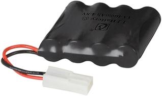 Actual product image Carson Battery 4.8V/400mAh NIMH (4.80 V, 400 mAh)