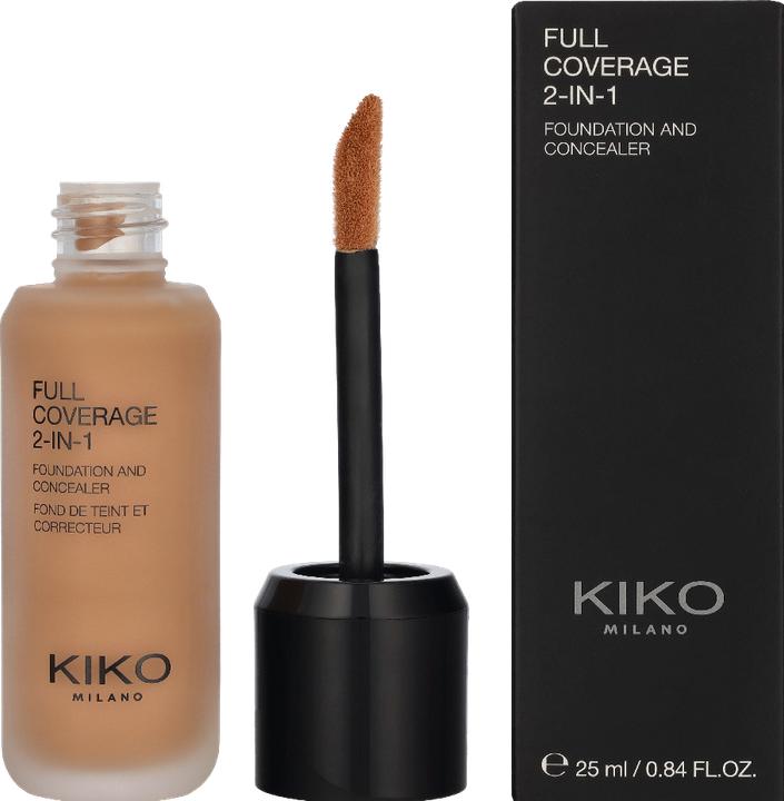 Actual product image KIKO Milano Full Coverage 2-in-1 Foundation & Concealer (80 Neutral)