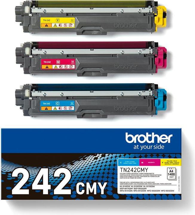 Image du produit Brother TN-242CMY (C, M, Y)