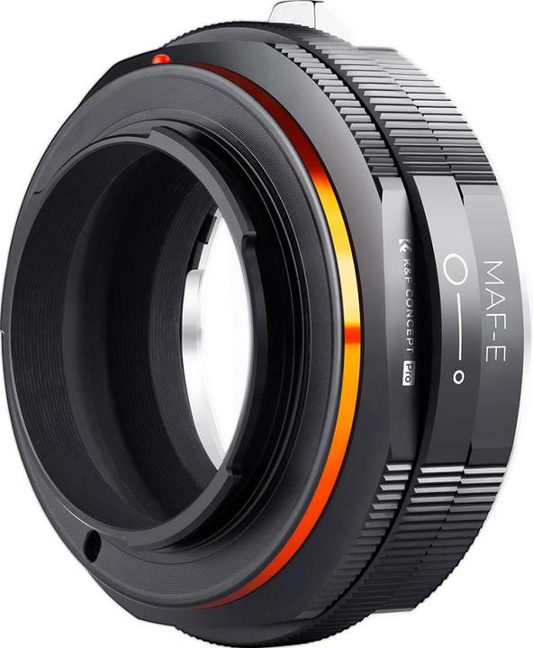 Actual product image K&F Concept M22105 High Precision Lens Adapter Mount, MAF-NEX