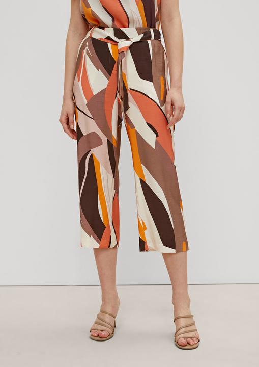 Actual product image Comma Hose Regular: Hose mit Bindegürtel (34)