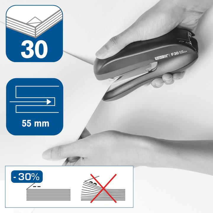 Produktbild Rapid Flachheftgerät F30 (30 Blätter)