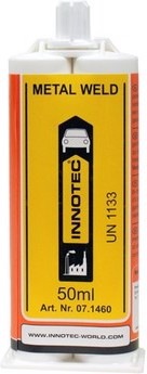 Produktbild Innotec Metal Weld schwarz 50 ml - 2K Metallkleber