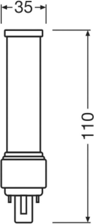 Image du produit Osram Dulux D (G24d-1, 5 W, 540 lm, 1 x, F)