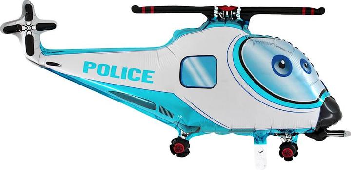 Widmann Folienballon Police Helicopter (1 x)