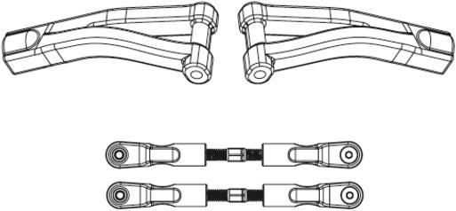 Image du produit Carson Virus 4.0 Kit de guidon Q en haut