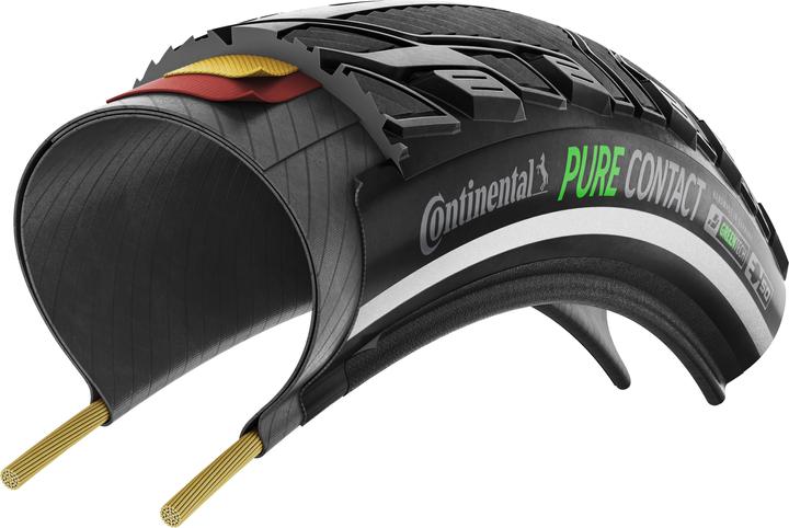 Productafbeelding Continental Pure Contact 28" vouwband (28 x 2.00, 50-622)