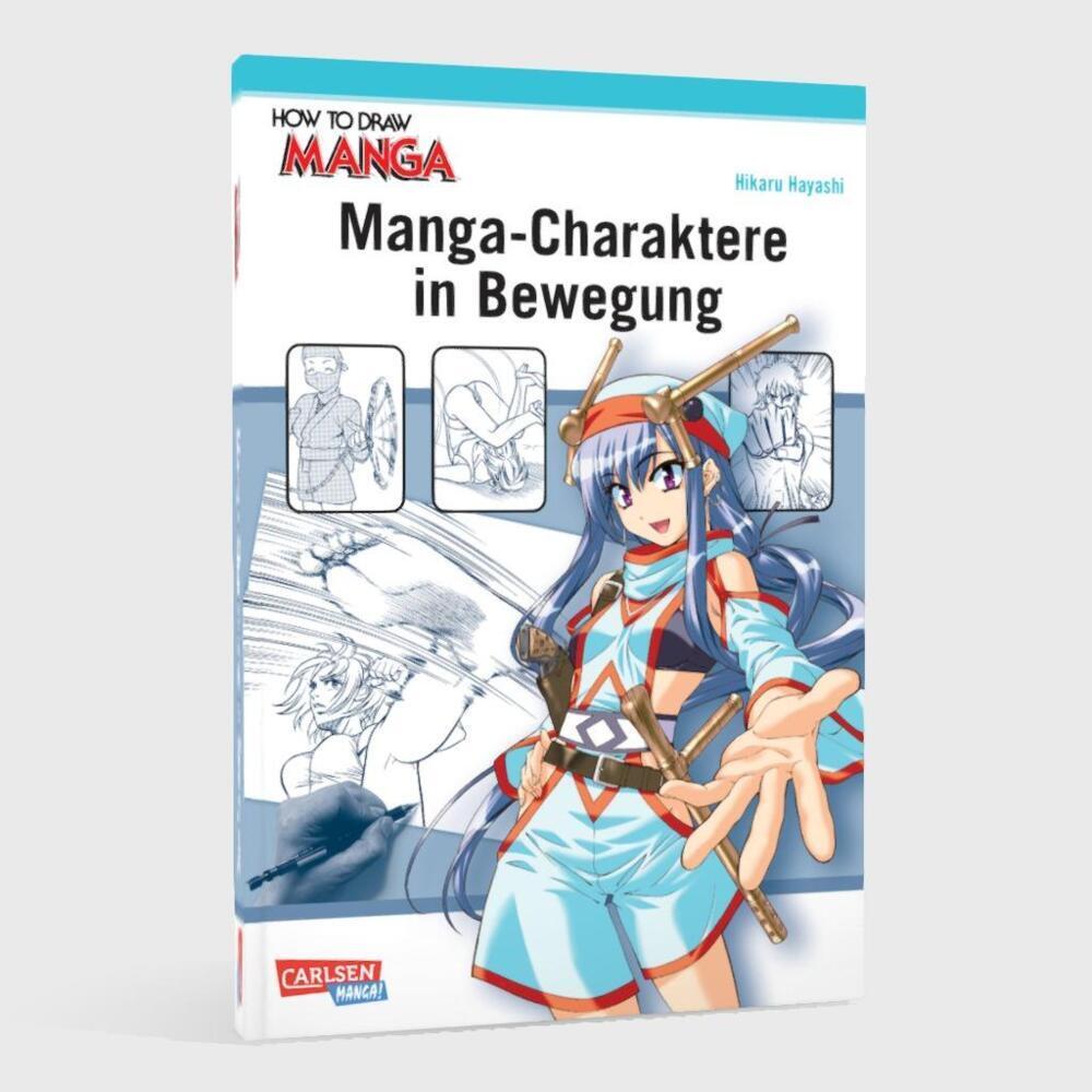 Thumbnail - Manga-Charaktere in Bewegung, Belletristik von Hikaru Hayashi