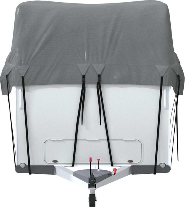 Actual product image vidaXL Roof tarpaulin for caravan grey 700x300 cm non-woven fabric