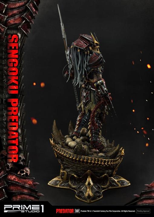 Actual product image Prime 1 Studio The Predator statuette Sengoku Predator 89 cm