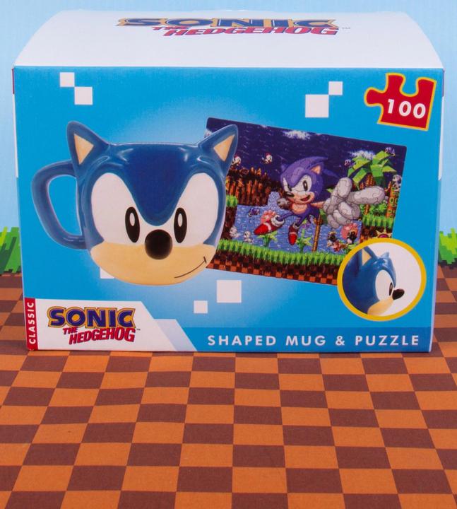 Produktbild Fizz Creations Sonic the Hedgehog Set Tasse und Puzzle (1 x)