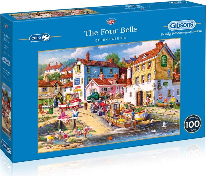Produktbild Gibsons G8015 Puzzle 2000 pcs. The Four Bells (2000 Teile)