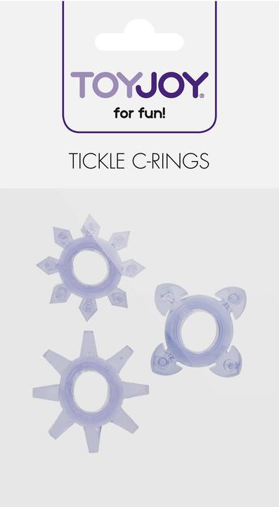 Actual product image ToyJoy Tickle C-Rings (2 cm)