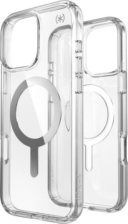 Actual product image speck Presidio Perfect Clear + MS Apple iPhone 16 Pro Max Clear - with Microban (Apple iPhone 16 Pro Max)