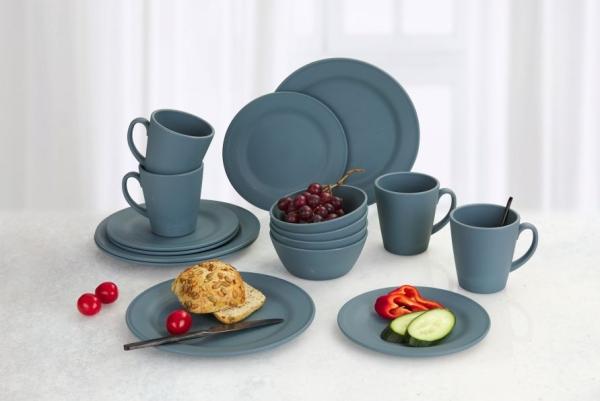 Actual product image Berger Kynne Tableware Set 16 pcs Blue